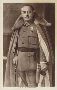 Francisco Franco, Spanish General and Dictator by Spanish Photographer