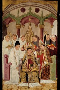 Consecration of a Bishop by Spanish School