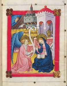 The Annunciation, from Hours of the Blessed Virgin Mary