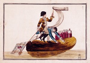 Expulsion of Joseph Bonaparte after the Defeat of Vitoria in Spain