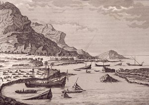 Hernan Cortes orders the sinking of his ships, Mexico, July 1519