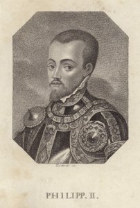 Philip II, King of Spain by Spanish School