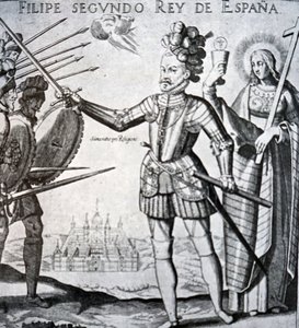 Philip II of Spain by Spanish School