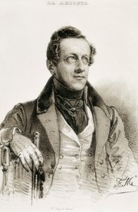 Portrait of Angel de Saavedra y Ramirez Baquedano, Duke of Rivas by Spanish School