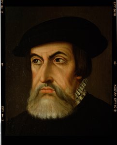 Portrait of Hernan Cortes by Spanish School