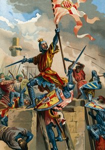 Ramon Berenguer IV, Count of Barcelona, Capturing Tortosa from the Muslims in 1148 by Spanish School
