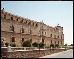 Renaissance art: view of the Hospital de Tavera (Tavera Hospital) 16th century Toledo, Spain by Spanish School