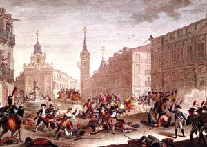 Riots against Napoleonic Troops, Madrid, May 1808
