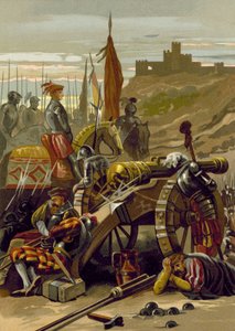 Siege of Gaeta, Italy by Spanish School