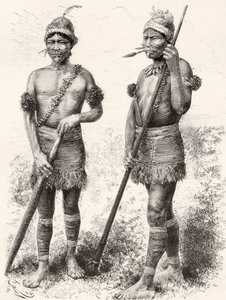 South American Carijona Indians by Spanish School