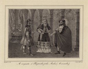 The Conquest of Hispania by Spanish School