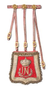 The Sabretache of Joseph-Napoleon Bonaparte, King of Spain, before 1813 by Spanish School