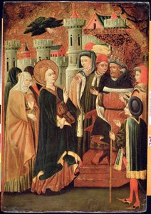 The Sanctification of a Woman by Spanish School