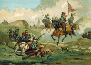 The Seigneur de Senlis taken prisoner by the Spanish, Mons, 1572