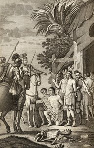 The Spanish conquest of Chile by Alonso de Ercilla, from 