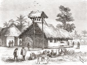 The Cathedral at Los Llanos by Spanish School