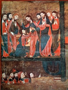 The Incredulity of Saint Thomas (Altarpiece of the Spanish School) by Spanish School
