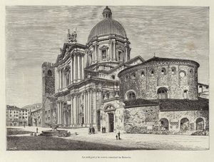 The Old and the New Cathedral of Brescia