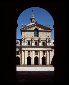 View of Facade of Church of Royal Seat by Spanish School
