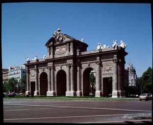 View of the Alcala gate