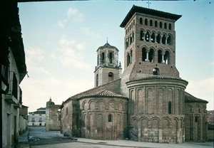 View of the Church of San Tirso