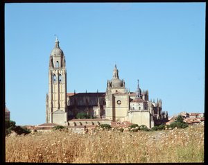 View of the Cathedral by Spanish School