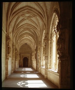 View of the Lower Gallery of the Monastery of San Juan de Los Reyes, Toledo by Spanish School
