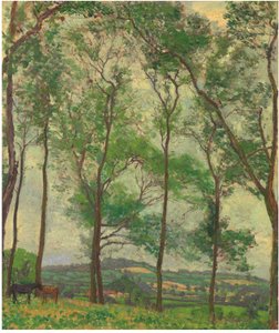 Somerset Landscape, near Applehayes, c.1910 by Spencer Frederick Gore