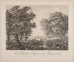 A View in the Vicinity of Fredensborg by Søren Henrik Petersen