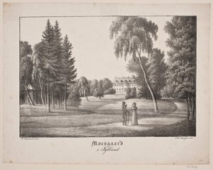 Moesgård in Jutland by Søren Henrik Petersen
