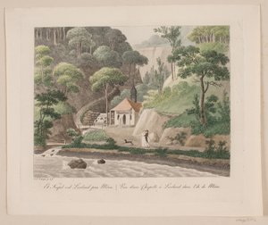 A Chapel at Liselund on Møn by Søren L. Lange