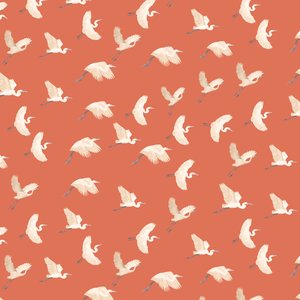 Egrets Pattern II by Stacy Hsu