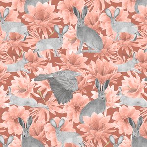 Mojave Desert Jackrabbit Pattern