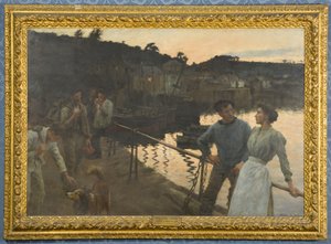 Home-Along, Evening by Stanhope Alexander Forbes