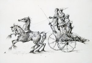 Death in Barouche by Stanislas Lepine
