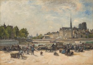 The Apple Market by Stanislas Lepine