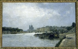Île de la Cité and Île Saint-Louis, seen from the Austerlitz bridge