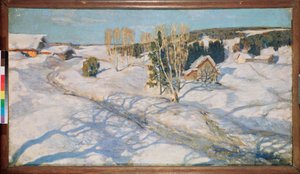 Blue Snow by Stanislav Joulianovitch Joukovski