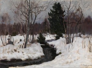 Early Spring by Stanislav Julianovic Zukovskij
