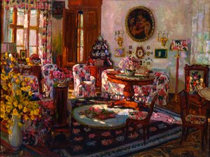 Interior in the Manor House Brasovo