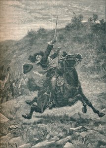 Last Charge of Viscount Dundee at the Battle of Killiecrankie, Scotland
