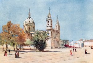 The Basilica of the Estrella by Stanley Inchbold