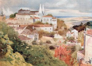 The Moorish Palace, Cintra by Stanley Inchbold