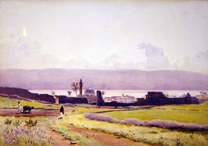 Within the Walls of Tiberius, c.1905 by Stanley Inchbold