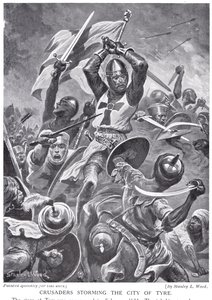 Crusaders Storming the City of the Tyre