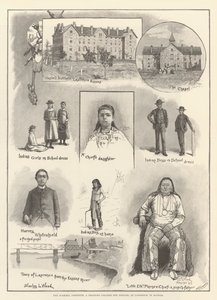 The Haskell Institute, a Training College for Indians, at Lawrence, in Kansas