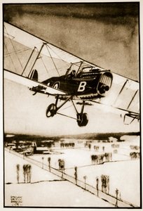 The R.A.F Assists to Break the Transport Strike by Stanley Orton Bradshaw