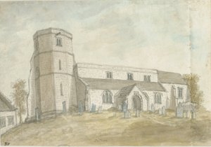 Dilhorne Church by Stebbing Shaw