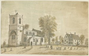 Hanbury Church by Stebbing Shaw
