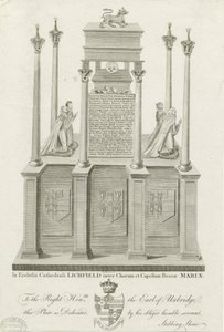 Lichfield Cathedral - Tomb of William Paget by Stebbing Shaw